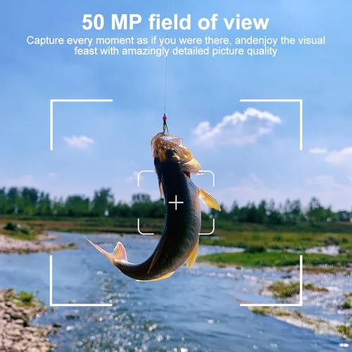 Image of HINISO 6K Action Camera | Ultra HD Sports Cam with Touch & Dual Screen, Wireless Mic & Remote, 3 Batteries, Waterproof 40M, EIS Stabilization, WiFi, 170 Wide Lens & Mounting Kit