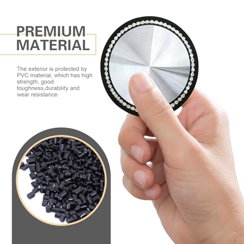 Portavasos para carro antideslizante con brillo 2 piezas miniatura 4