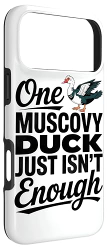 Hülle für iPhone 17 Pro Max Eine Barbarie-Ente Ist Einfach Nicht Genug, Liebestier,