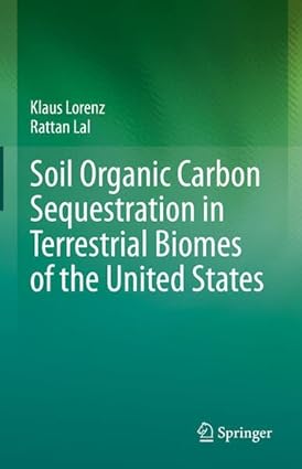 Soil Organic Carbon Sequestration in Terrestrial Biomes of the United States-Wow! eBook