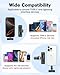 PoP Voice Mini Microphone for iPhone 16/15/14/iPad/Android, Wireless Lavalier Microphone with Magnetic Collar Clip, USB-C Mini Lapel Lav Mic with Noise Reduction for Vlog YouTube TikTok
