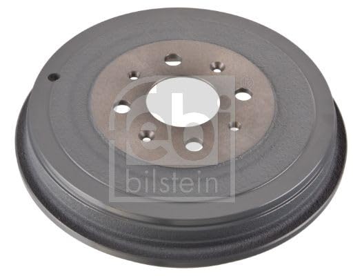 FEBI BILSTEIN Tambor de freno 2x Trasero corona de agujeros Ø100mm Compatible con OPEL Corsa D Hatchback S07 Corsa E Hatchback X15, FIAT GRANDE PUNTO 199 PUNTO 199 PUNTO EVO 199
