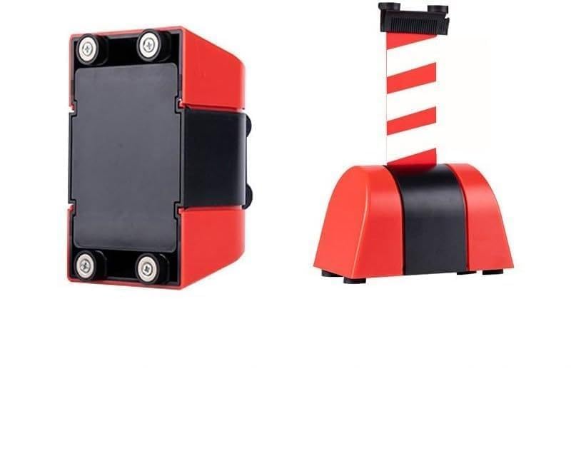 Genérico Cinta magnética retráctil para Barrera de Seguridad de Control de multitudes, montada en la Pared. Barrera de Seguridad retráctil para Control de multitudes, co