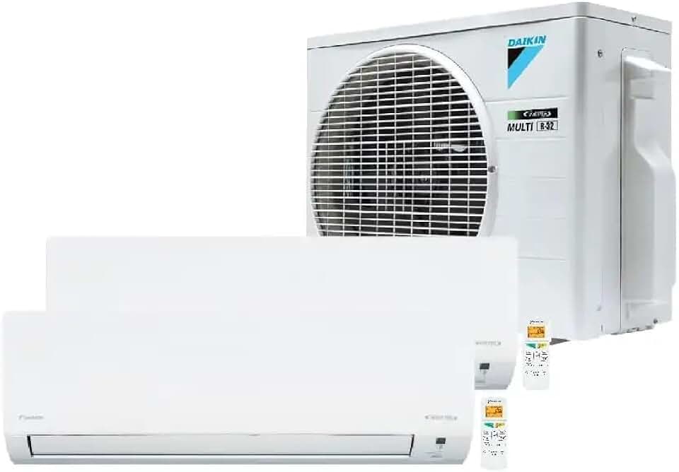 Ar Condicionado Bi Split Hi Wall Inverter Daikin Lite Smart 2x9000 BTU/h Quente e Frio 2MXC18RMVM – 220 Volts