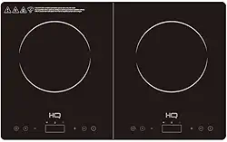 Cooktop de Indução Hq 2 Bocas Portátil 3500w Preto Hq-ids3502 220v