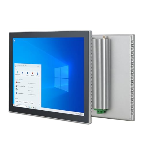 Image of 15.6 inch Industrial Touch Panel PC, Ratio 16:9 Multi-Touchscreen-Monitor,Wall Mounted Touch Screen Panel Computer,WiFi & Built-in Speakers,IP65 Front,Win 11 I7 RAM 8G+512G SSD