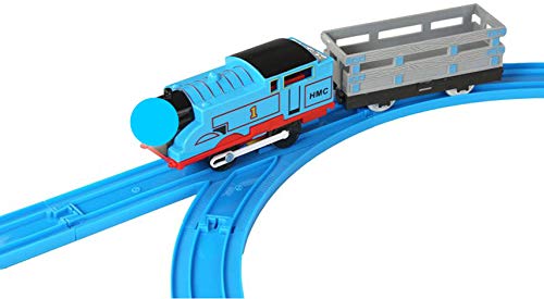 Kiditos Track Train Set With Sound & Flashing Headlight Educational Toy,Multi
