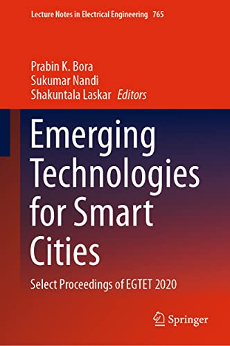 Emerging Technologies for Smart Cities recueil scientifique EGTET 2020 - 2