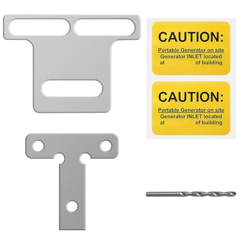 QYZZRS Generator Interlock Kit Compatible with Eaton Cutler Hammer BR Series 100 Amp Panel,1 to 1 1/2 inches Spacing Between Main and Generator Breaker,Professional and Interlock Kit (1)