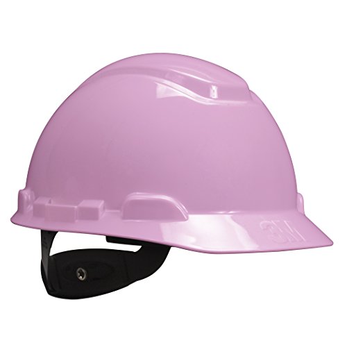 3M Hard Hat H-713R, Pink, 4-Point Ratchet Suspension