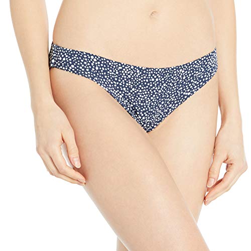 Roxy Junior's Printed Beach Classics Regular Bikini Bottom, Mood Indigo Chaos Sample, XL
