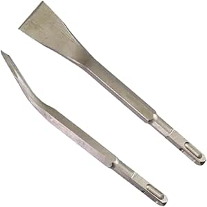 7 Scalpelli SDS Plus Per Martello Demolitore - Per Piastrelle, Calcestruzzo, Muratura - Foto 11