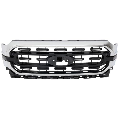 Image of Garage-Pro Grille Assembly For Ford F-150 2021-2023 Textured Black