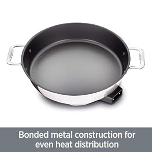   All-Clad-Electrics-Stainless-Steel-and-Nonstick-Surface-Skillet-7-Quart-1800-Watts-Temp-Control-Cookware-Pots-and-Pans-Oven-Broil-Dishwasher-Safe