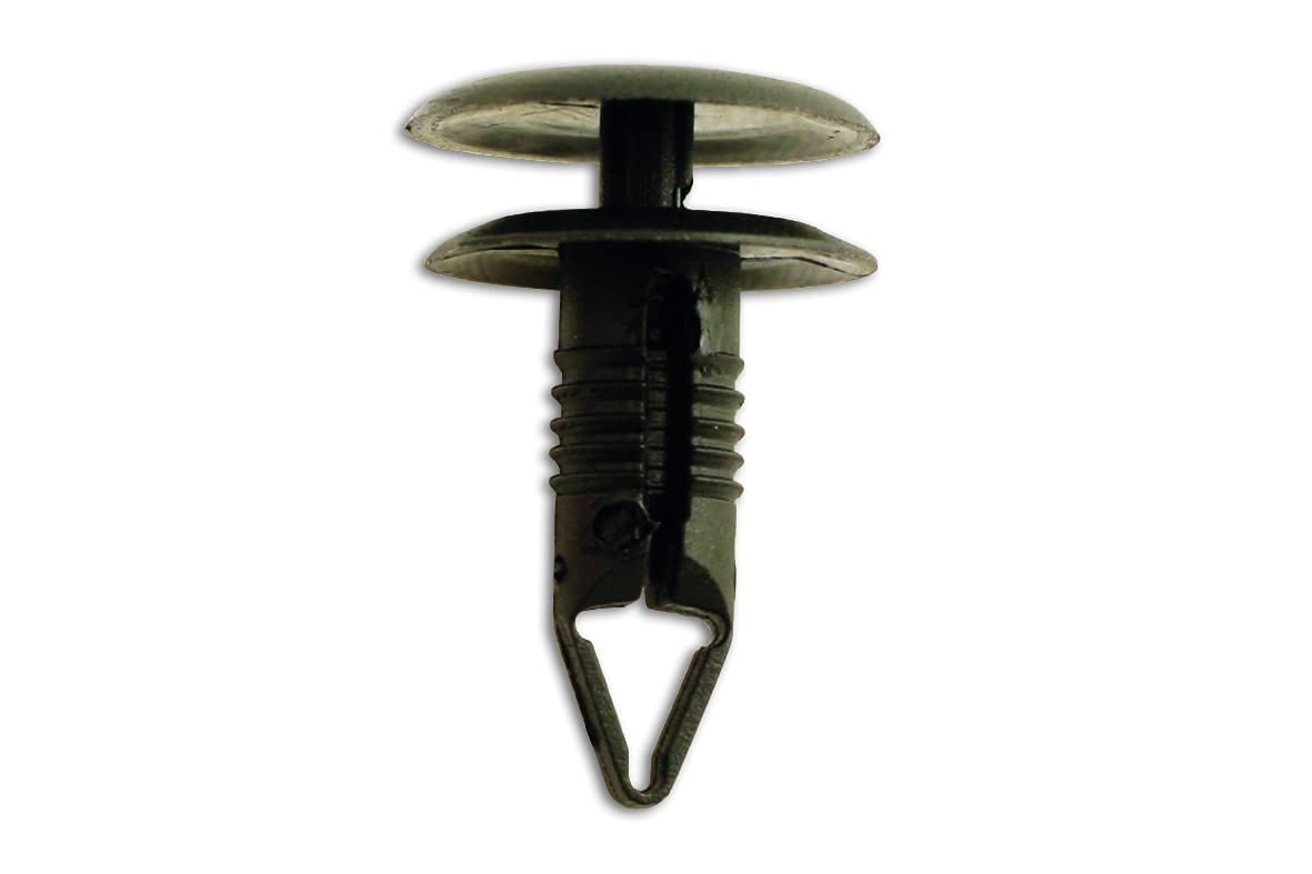 CONNECT 31650 Push Rivet Retainer From Nylon Black Pack Of 50 Fits Mazda