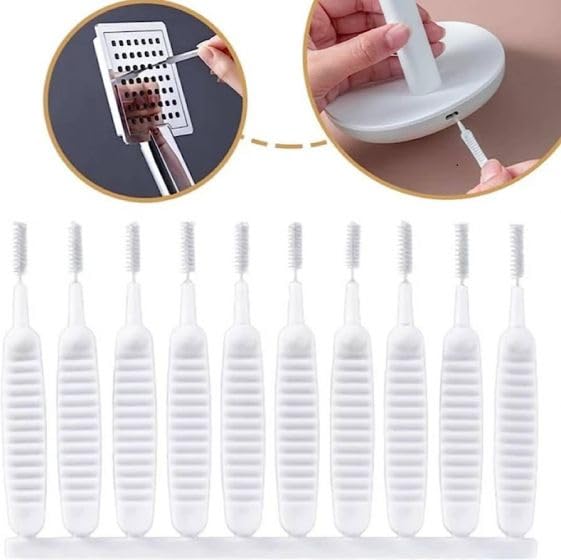 Image of Shower Head Cleaner Tools, Shower Head Cleaning Brushes Multi-Size Shower Head Cleaner Picks Anti-Clogging Cleaning Brush for Bathroom Small Hole Gap Nozzle Window Slot