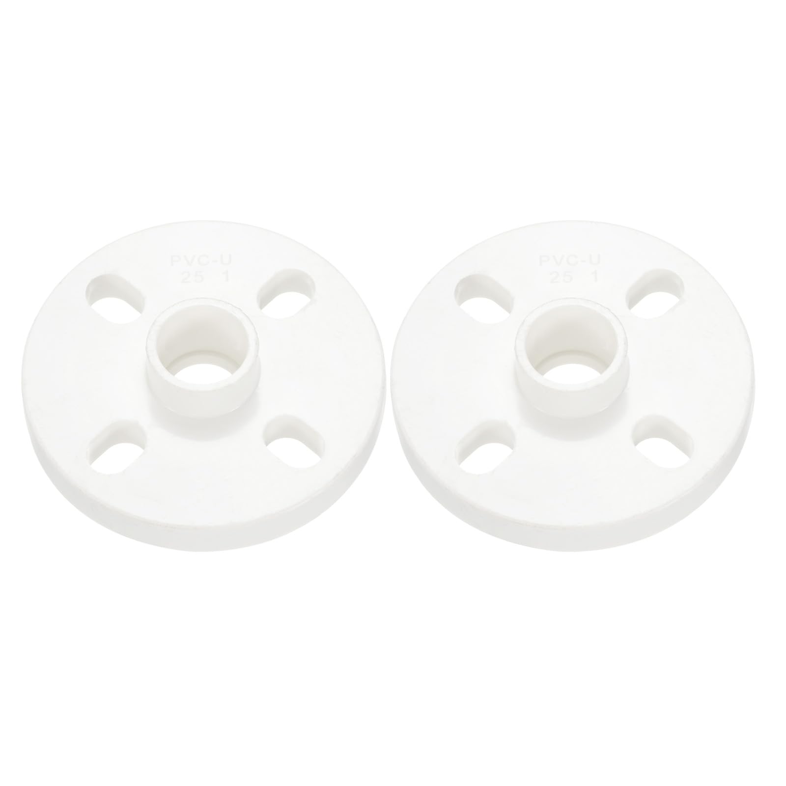 Raccords de tuyau en PVC YOKIVE 25mm blanc pour évier et cuisine x2