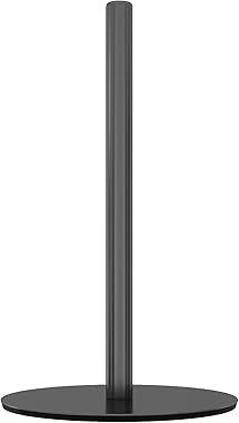 Schwarz KüChenrollenhalter Stehend Serviettenhalter FüR Klopapier Aufbewahrung, PräMie Edelstahl Kitchen Organizer Zewa Rolle