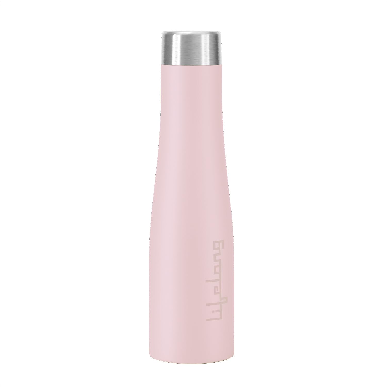 Lifelong Stainless Steel Water Bottle 900ml | Durable, Leak-Proof, Easy Grip, Rust Free, Easy-to-Clean, Odour-Free Bottle with Secure Cap for School, Travel, Gym & Work (LLBT03BP, Blush Pink)