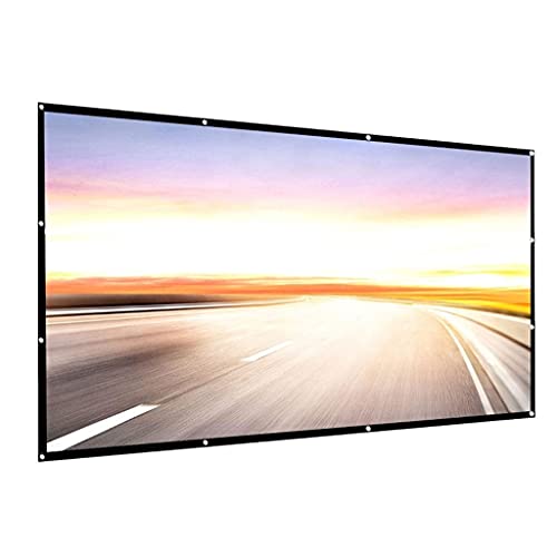 Pantalla para proyector de 150 pulgadas plegable antiarrugas