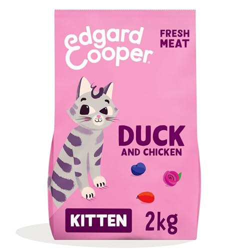 Edgard & Cooper Comida para Gatos 2kg, Pato & Pollo
