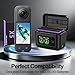 Artman Insta 360 X5 Battery, Dual-Speed Charger with LCD Display, Portable and with Misro SD Card Slots, Shows Batteries SOC (Battery*2, Charger*1)