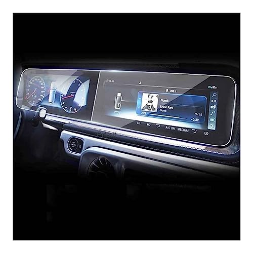 Verre trempé Mercedes GLE GLS W167 protection d'écran luxe invisible