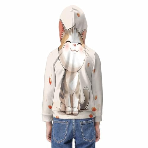 Sweat chat 3D garçon idée cadeau d'anniversaire originale pour ado 12-14 ans - 6