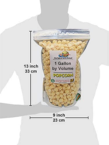 Baby Pink Popped Popcorn • 1 Gallon(16 Cups) • Made With Organic Popcorn • Non-Gmo • Gluten Free • Nut Free • Great For Birthday Party Or Gender Reveal #TOP3