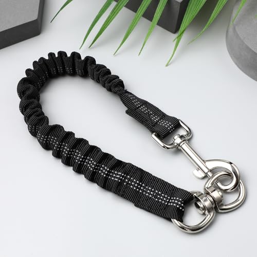 Totority Reflective Dog Extension Leash Heavy Duty Elastic Rope for Small and Medium Dogs Running Walking Training Safety Visibility - Thumbnail 5
