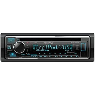 Kenwood KDC-X305 eXcelon CD Car Stereo Receiver w/Bluetooth Hands Free Calling, AM/FM Radio, USB, Amazon Alexa Built Ready, Variable Color Illumination