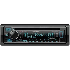 Kenwood KDC-X305 eXcelon CD Car Stereo Receiver w/Bluetooth Hands Free Calling, AM/FM Radio, USB, Amazon Alexa Built Ready, Variable Color Illumination