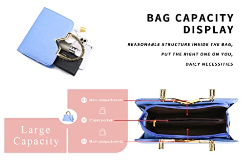 Image of JHVYF Shoulder bags for Women Trendy Crossbody bags Casual Satchels Purse Ladies' Tote Bag
