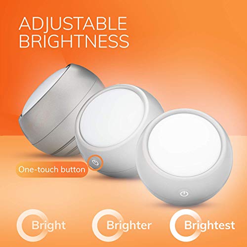 Circadian Optics Light Therapy Lamp - Uv-Free Led Happy Mood Lamps With 10,000 Lux - Full Spectrum Sun Lights - Leo (Light Grey) #TOP2