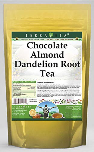 Té de raíz de diente de león de almendras de chocolate (25 bolsas de té, ZIN 549237)