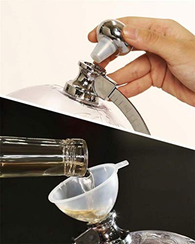 Jiutong Globe Wine Separator Cannon Beer Gieten Wijn Bier Machine Wijn Toren Bar Drinken Fontein KTV-benodigdheden, 1.5L,B - Image 7