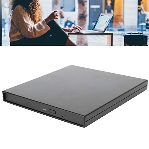 Caja externa para unidad óptica 9.5mm negra miniatura 3