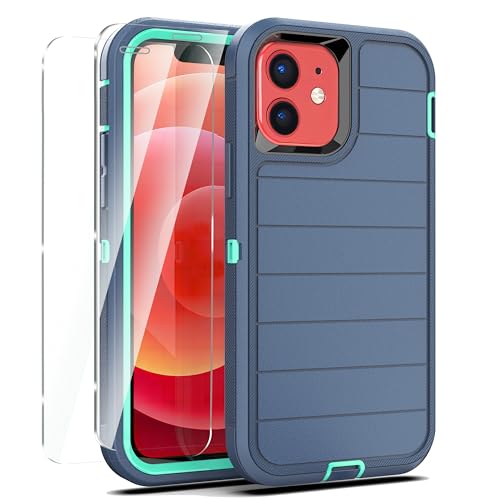 Coque durable pour iPhone 12 et 12 Pro caoutchouc antichocs 6,1