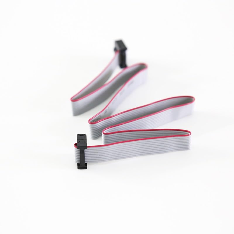 3pcs Cavo Schermo AWM 2651 105C 300V 10 Pin Nastro Piatto Flessibile Grigio for Schermo LCD 12864 1.4