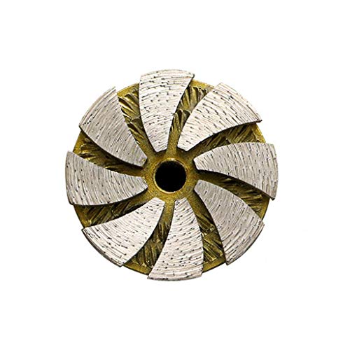 SHOTAY Muela de Diamante pequeña, muela de Diamante pequeña Disco de Forma de Cuenco Taza de molienda Hormigón Granito Piedra Cerámica Herramientas Accesorios para Amoladora Angular Φ60MM Cover