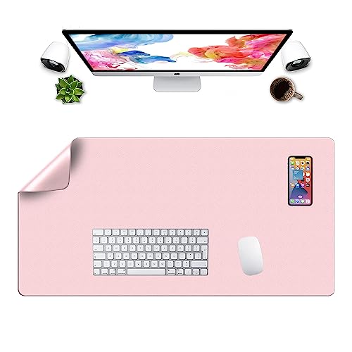 Tapis de souris ordinateur rose LL-COEUR pour organiser votre bureau à la maison