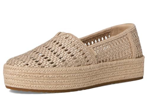 Image of TOMS Women's Valencia Platform Espadrille, Textile Upper, OrthoLite Insole