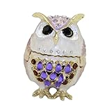 Photo Gallery jojomis scatola portagioie in lega scultura portatile regalo ornamento organizzatore per la decorazione della casa statuetta animale gufo statua per forcine figlia - viola Photo Gallery jojomis scatola portagioie in lega scultura portatile regalo ornamento organizzatore per la decorazione della casa statuetta animale gufo statua per forcine figlia - viola