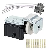 FUSCH 9 Terminal Headlight Switch with Connector Wire Harness Compatible with Ford F-150 F-250 F-350 E-150 E-250 E-350 Bronco Aerostar Explorer Ranger Tempo Replace #: E7TZ-11654-A