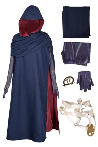 cultofmoon Viktor Cosplay Costume The Machine Herald Men Cape Viktor Cloak Suit Halloween Carnival Cosplay Outfits