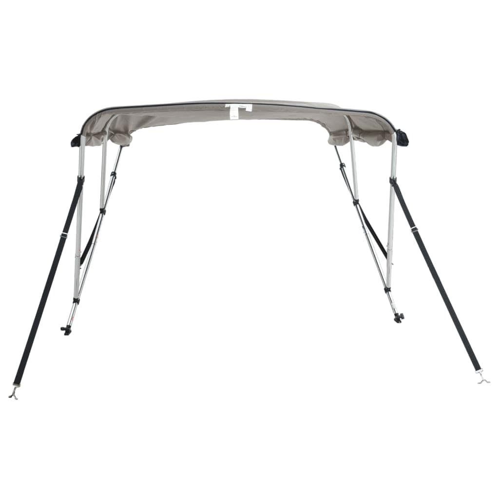 Toit bimini à 3 arceaux parois latérales 183x(170 182)x137 cm