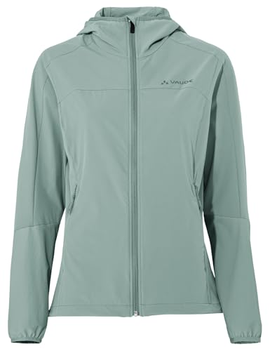 Green Shape: la giacca softshell da donna VAUDE ha l'etichetta Green Shape ed è realizzata secondo rigorosi standard ambientali. Prodotto ecologico senza sacrificare la funzionalità