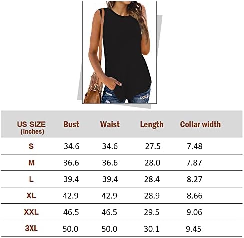 Sousuoty Womens Tank Tops Loose Fit Summer Flowy Sleeveless Shirts Casual 5 Sousuoty Womens Tank Tops Loose Fit Summer Flowy Sleeveless Shirts Casual