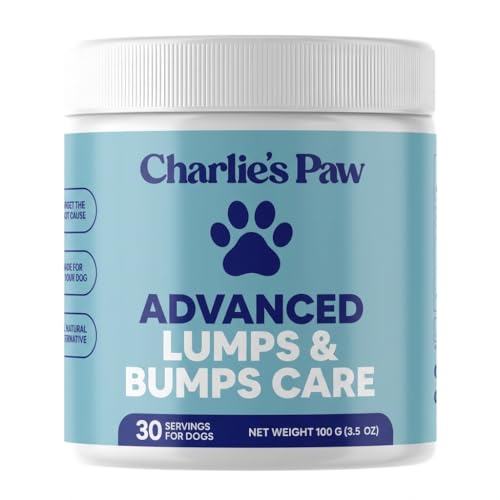 Charlies Paw Advanced Lumps & Bumps Care Supplement for Dogs - 100 G (3.5 OZ)