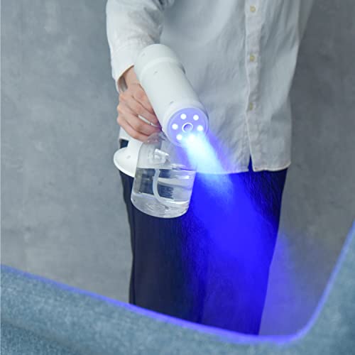 電動噴霧器 ミストガン アルコール 除菌 500ml 連続 消毒 自動噴霧器 ナノアトマイザー スプレーガン 充電式 霧吹き 次亜塩素酸水 室内 飲食店 ウイルス コロナ対策 （ミストガンタイプ） 1枚目